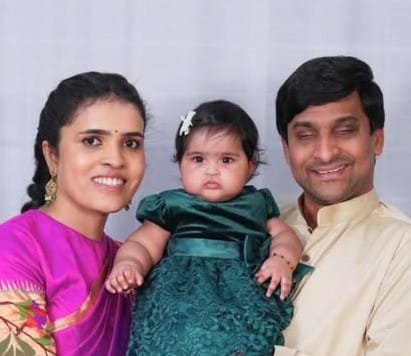 Srikanth Bolla Wife and Daughter