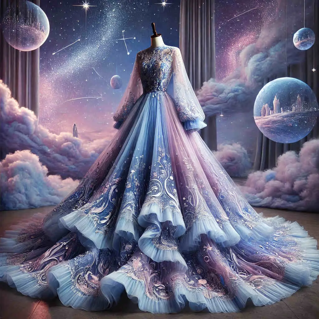 The Dreamscape Dress -  Surrealism Dress To Impress