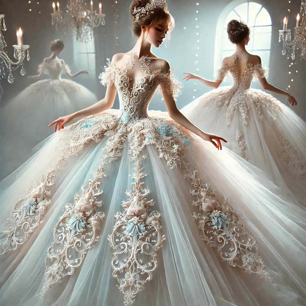 The Porcelain Ballerina Fantasy Gown